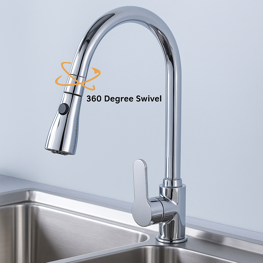 3-Mode Adjustable Faucet Sprayer Nozzle