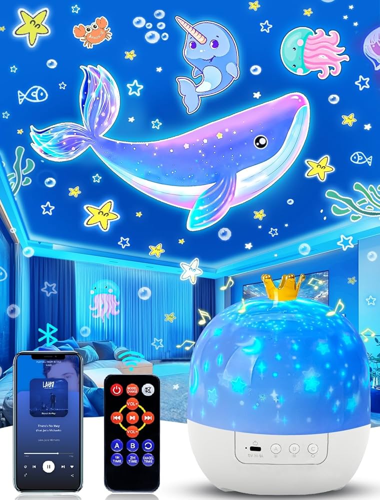 Dreamy Bow Night Light Projector