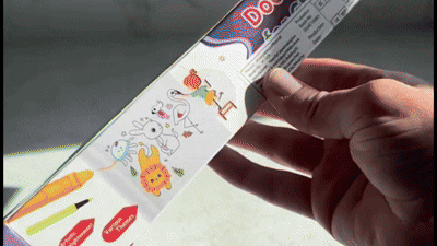 Pack of 4 Book + Drawing Roll