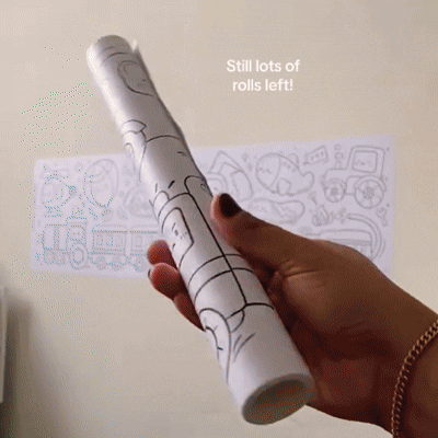 Pack of 4 Book + Drawing Roll