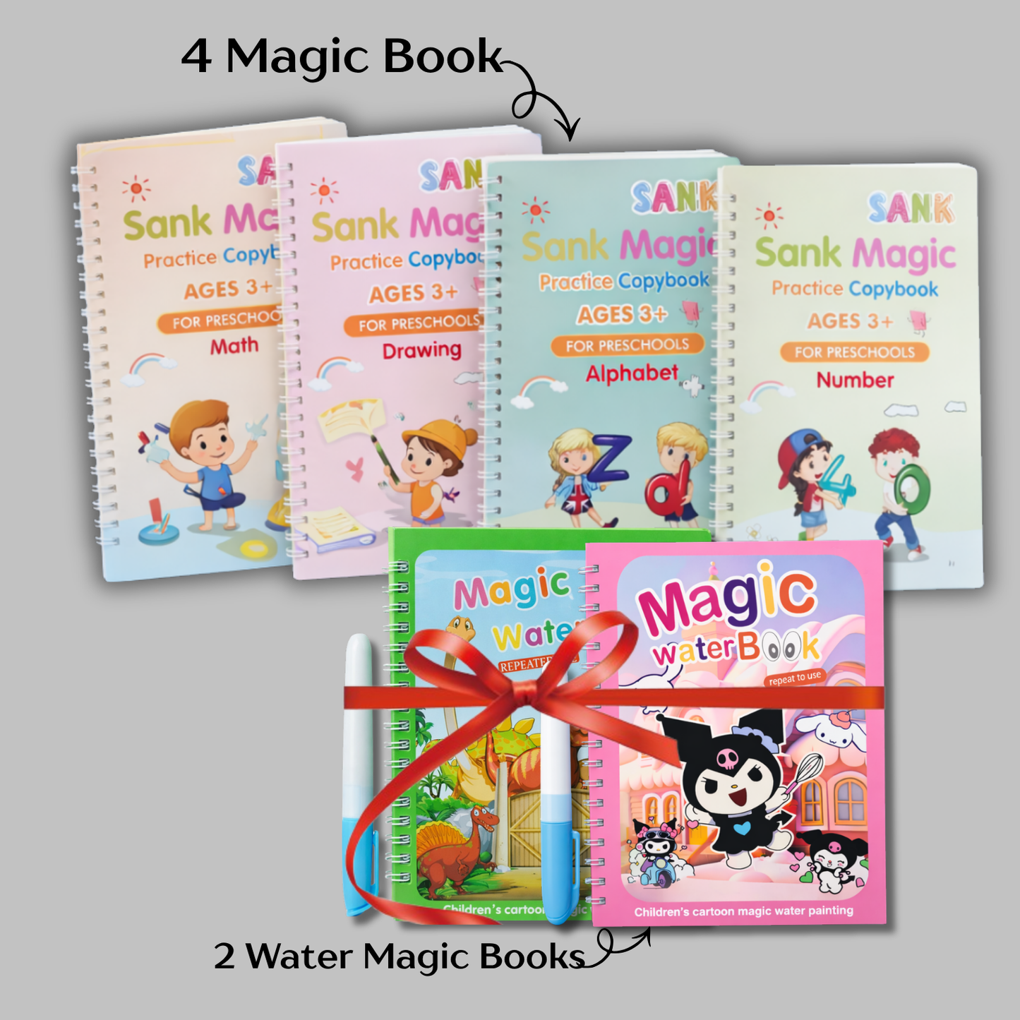 4 Types Learning Books