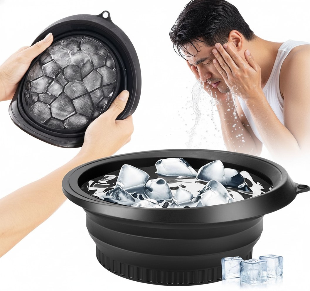 Silicone Face Ice Bowl