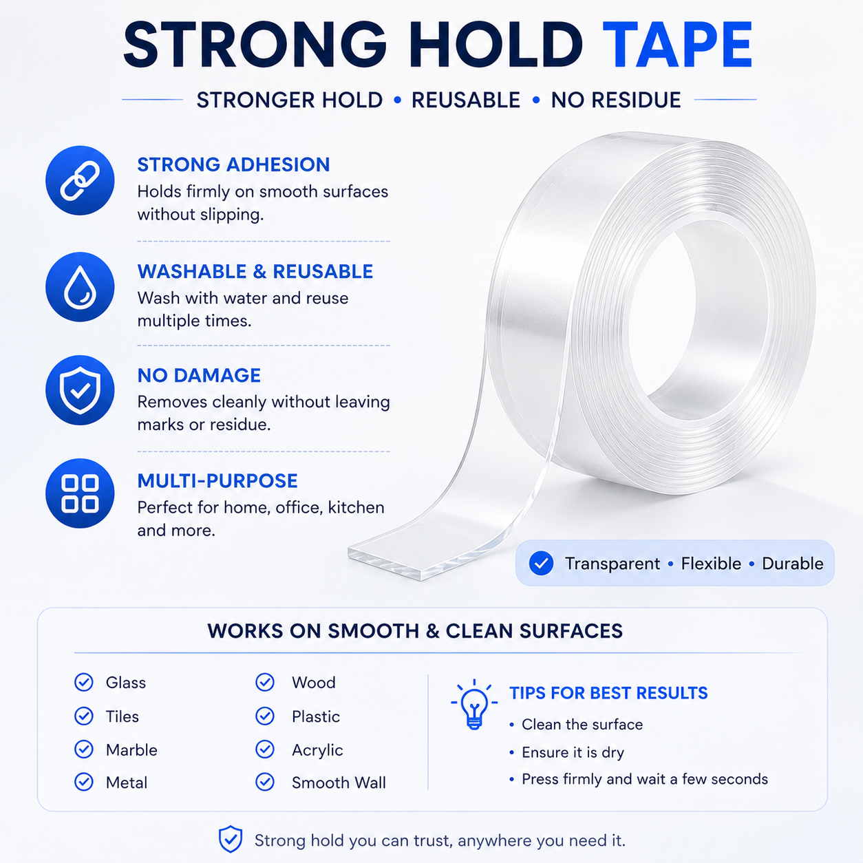 Strong Hold Tape 3 Meter