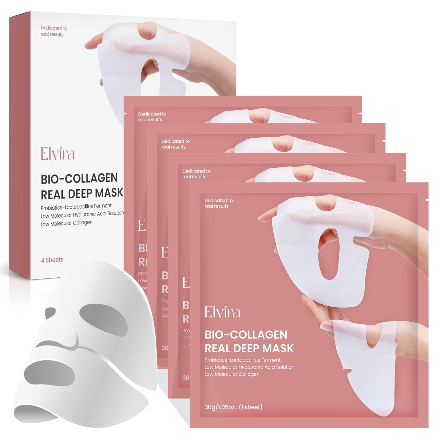 Bio Collagen Face Mask Overnight (2pcs)
