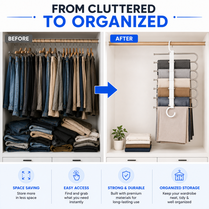 Foldable 5-in-1 Hanger