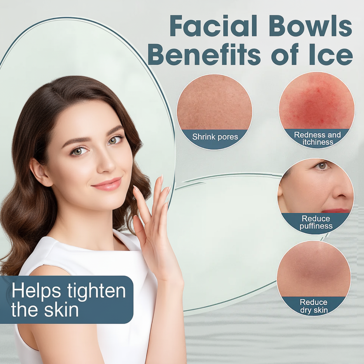 Silicone Face Ice Bowl