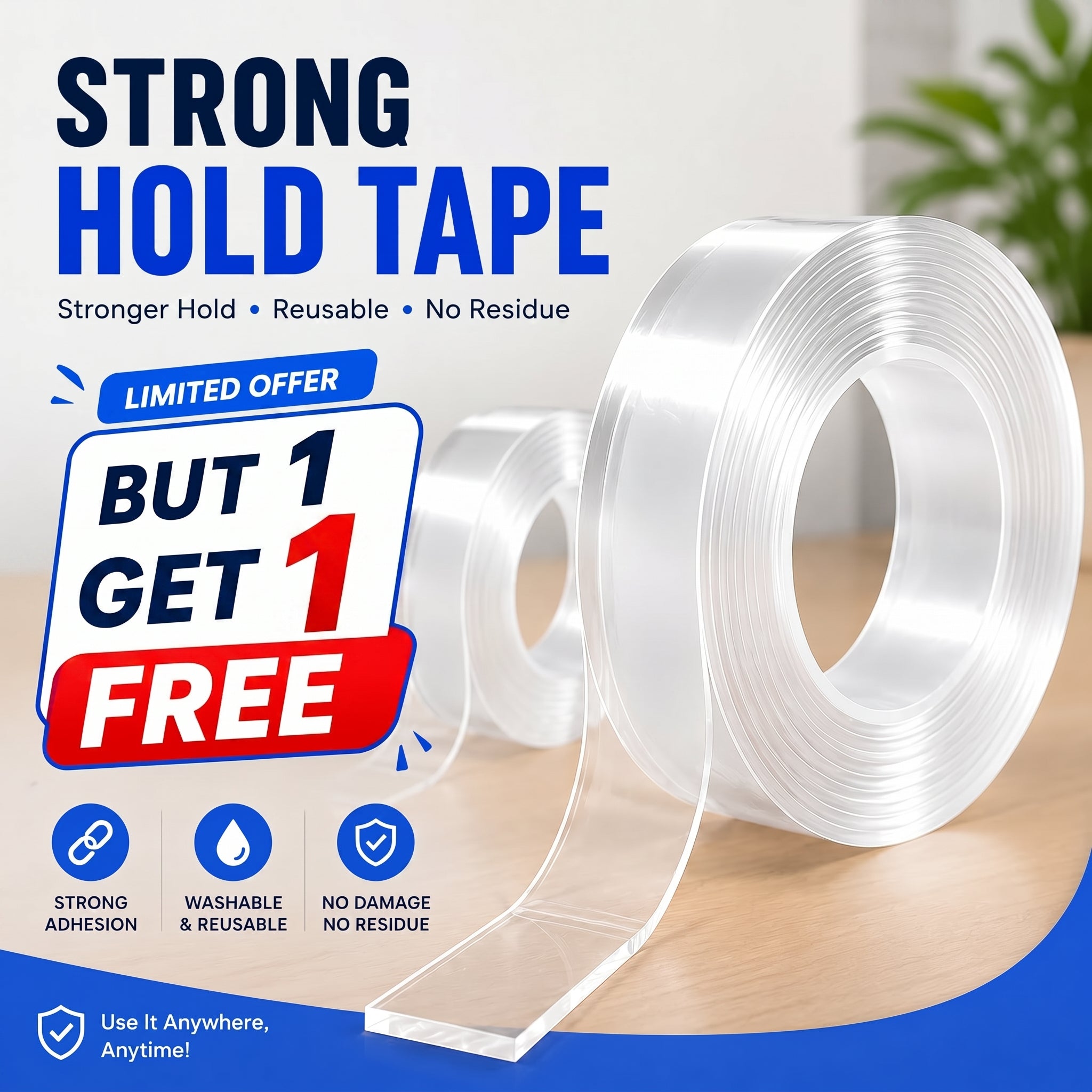 Strong Hold Tape 3 Meter