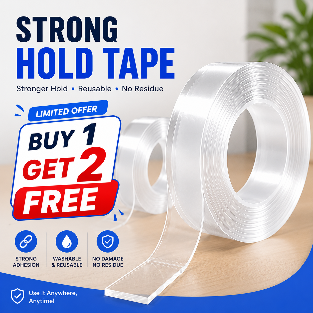 Strong Hold Tape 3 Meter