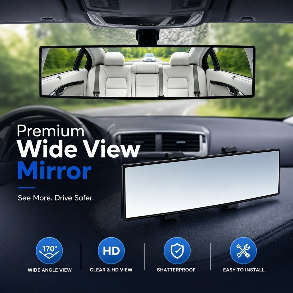 Premium Wide View Mirror