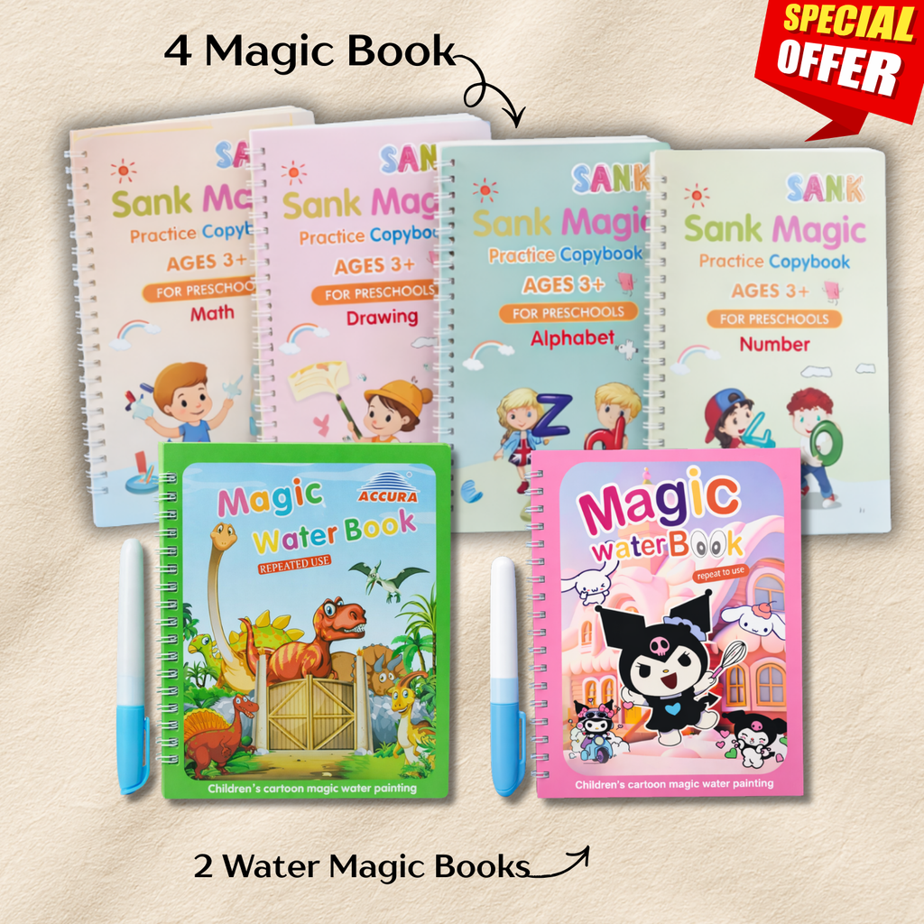 4 Types Learning Books