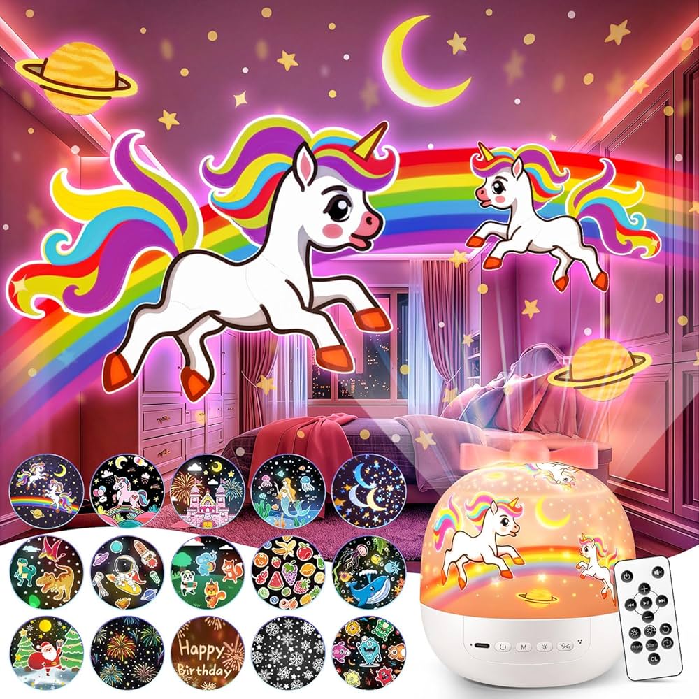Dreamy Bow Night Light Projector