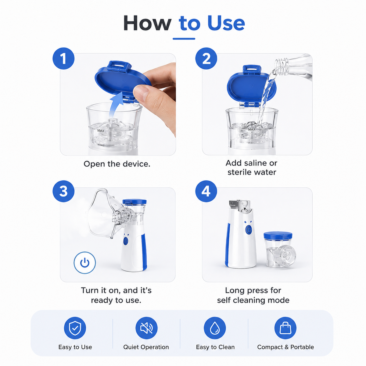 Portable Mesh Nebulizer