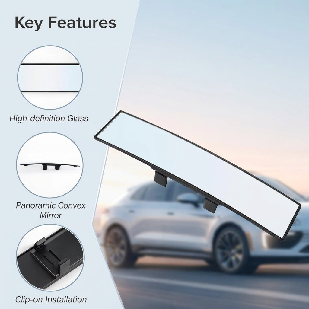 Premium Wide View Mirror